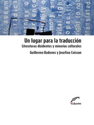 cover image of Un lugar para la traducción